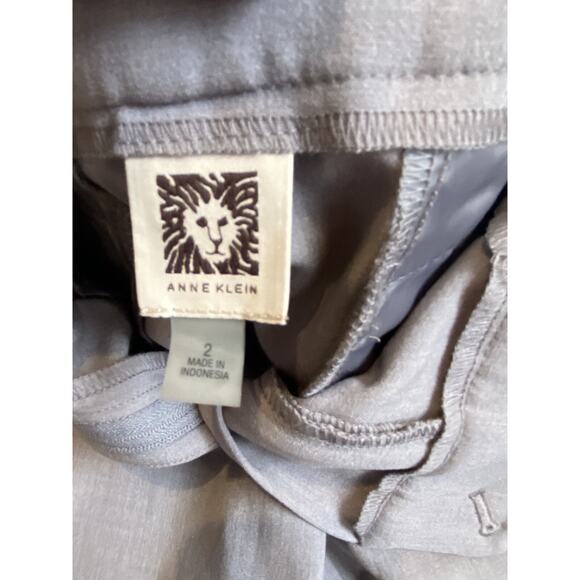 Anne Klein Pants Womens Size 2 NEW Heather Gray Dressy Office Career Work Slacks - Picture 6 of 14